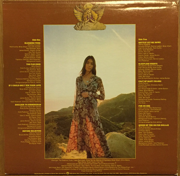 Emmylou Harris : Pieces Of The Sky (LP, Album, RE, Gol)