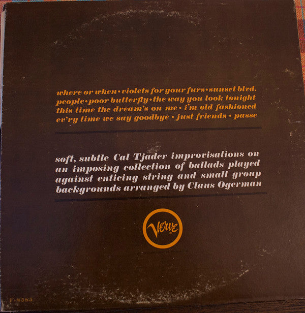 Cal Tjader : Warm Wave (LP, Album, Mono, Club)