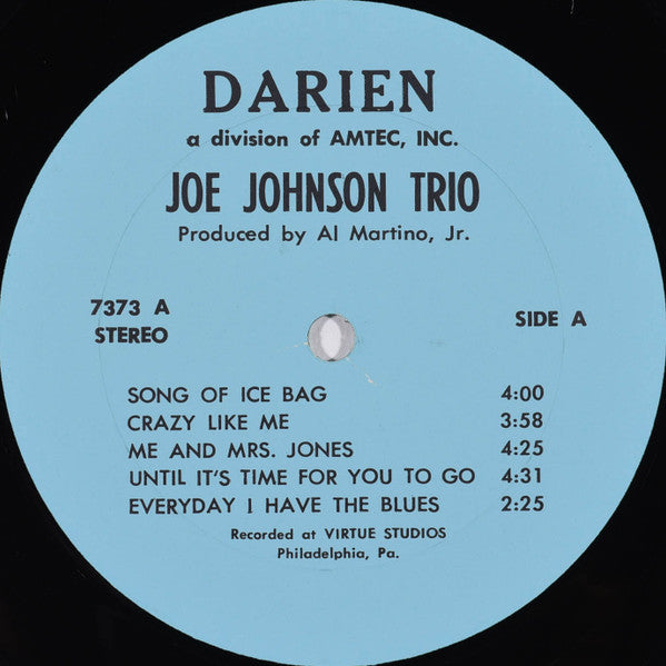 Joe Johnson (30) : Jazz In Jersey (LP)