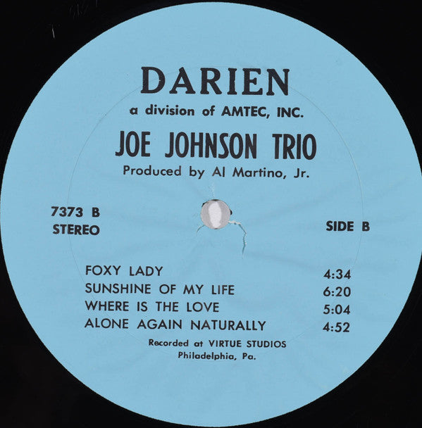 Joe Johnson (30) : Jazz In Jersey (LP)