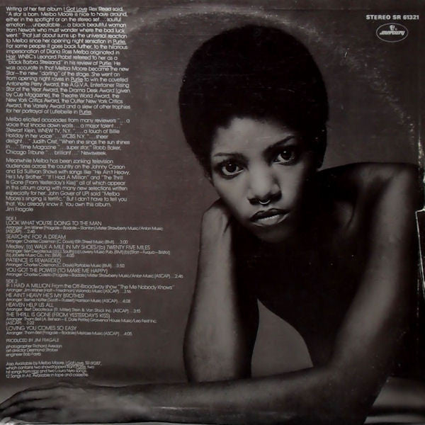 Melba Moore : Look What You're Doing To The Man (LP, Album, Phi)