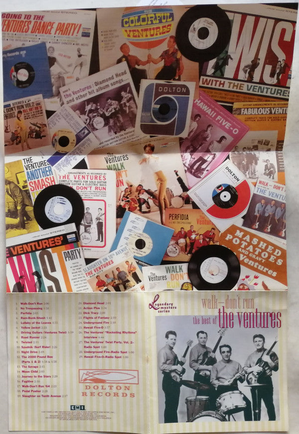 The Ventures : Walk - Don't Run--The Best Of The Ventures (CD, Comp, Mono, RE, RM)