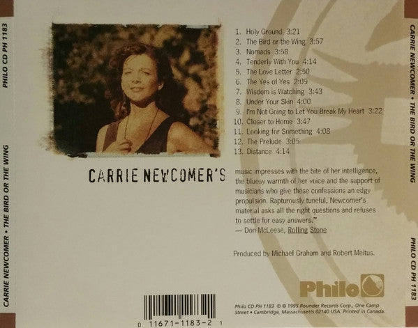 Carrie Newcomer : The Bird Or The Wing (CD)