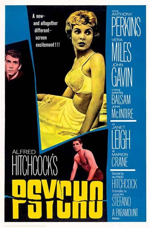 Psycho Movie Poster - 24" x 36"