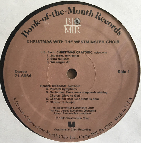 Westminster Choir, Joseph Flummerfelt : Christmas With The Westminster Choir (3xLP, Comp)