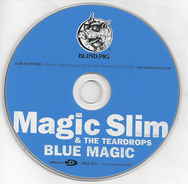 Magic Slim & The Teardrops : Blue Magic (CD, Album, Enh)