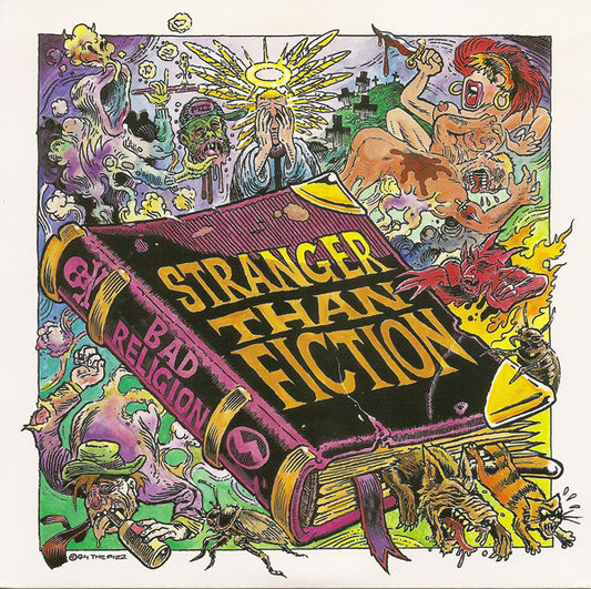 Bad Religion : Stranger Than Fiction (7", Single)