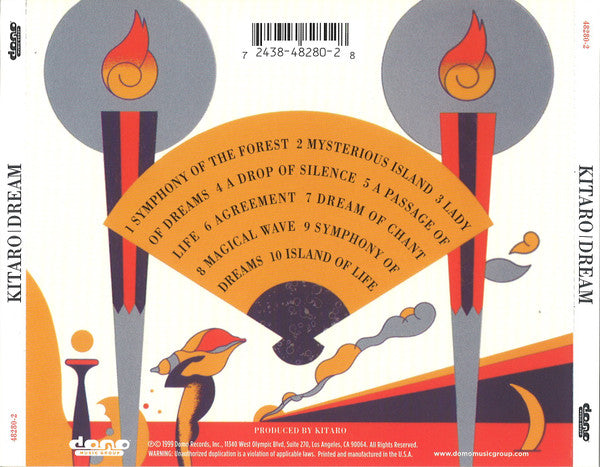 Kitaro : Dream (CD, Album, RE)