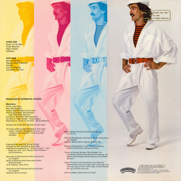 Bob McGilpin : Bob McGilpin (LP, Album, Promo, PRC)