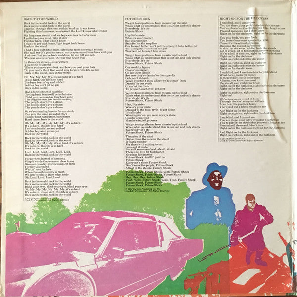 Curtis Mayfield : Back To The World (LP, Album, Ter)