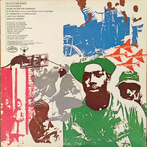 Curtis Mayfield : Back To The World (LP, Album, Ter)
