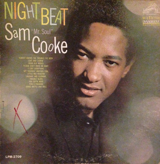 Sam Cooke : Night Beat (LP, Album, Mono)