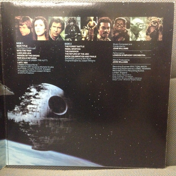John Williams (4) : Star Wars / Return Of The Jedi - The Original Motion Picture Soundtrack (LP, Gat)