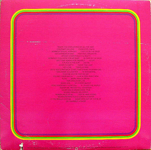 Stevie Wonder : Looking Back (3xLP, Comp, Ltd, Tri)