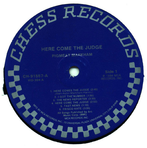 Pigmeat Markham : Here Come The Judge (LP, RE)