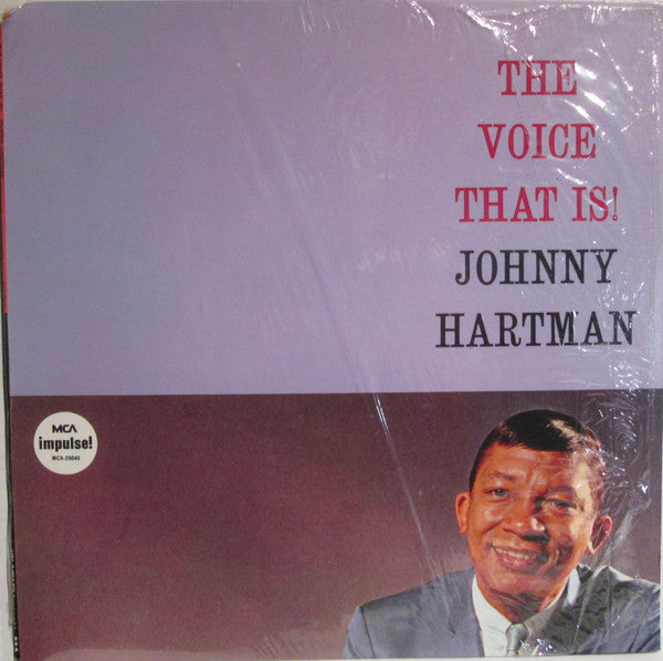 Johnny Hartman : The Voice That Is! (LP, Album, RE)