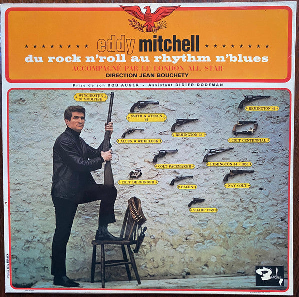 Eddy Mitchell : Du Rock N'roll Au Rhythm N'blues (LP, Album)