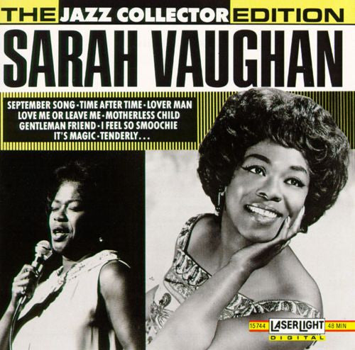 Sarah Vaughan : Sarah Vaughan (CD, Comp, Mono)