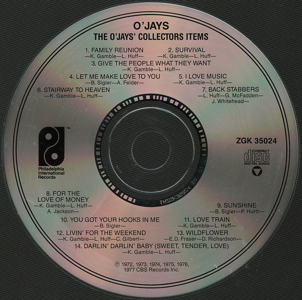 The O'Jays : Collectors' Items (CD, Comp, RE)