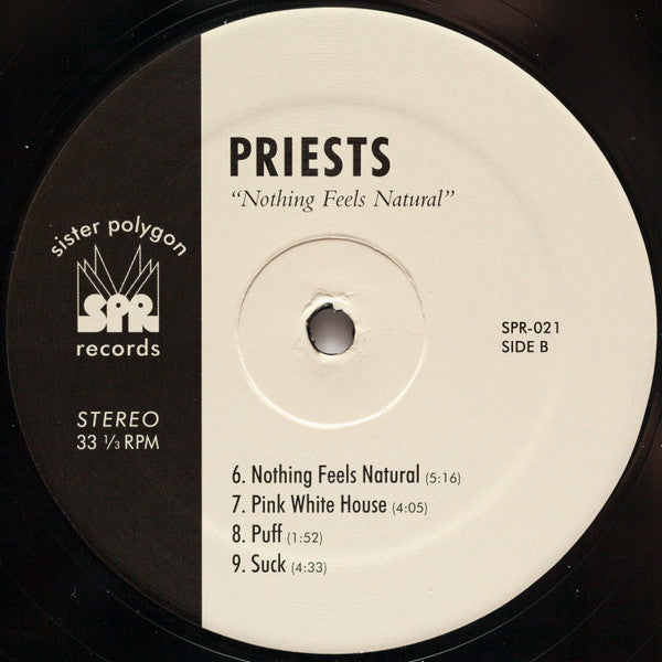 Priests (2) : Nothing Feels Natural (LP, Album)