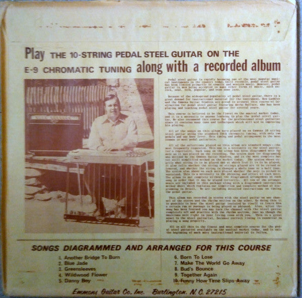 Herbie Wallace* : How To Play The 10 String Pedal Steel Guitar On The E-9 Chromatic Tuning (LP, Album)