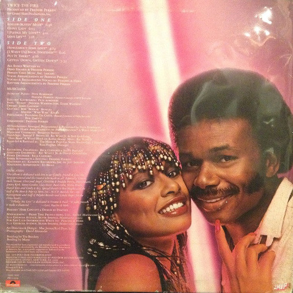 Peaches & Herb : Twice The Fire (LP, Album, Ter)