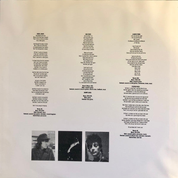 Nikki Sudden & Rowland S. Howard : Kiss You Kidnapped Charabanc (LP, Album, RE)