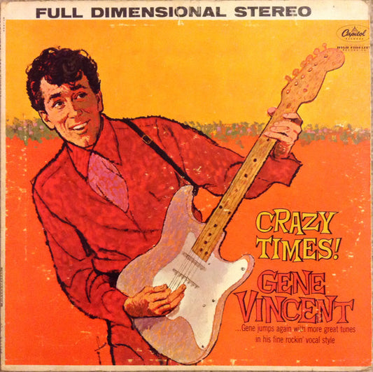 Gene Vincent : Crazy Times (LP, Album)