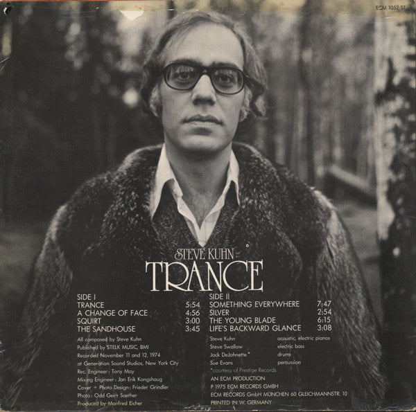 Steve Kuhn : Trance (LP, Album)
