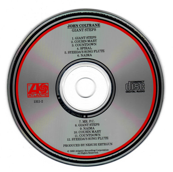 John Coltrane : Giant Steps (CD, Album, RE)