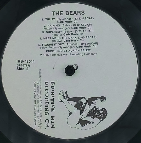 The Bears (3) : The Bears (LP, Album, Pin)