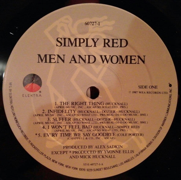 Simply Red : Men And Women (LP, Album, All)