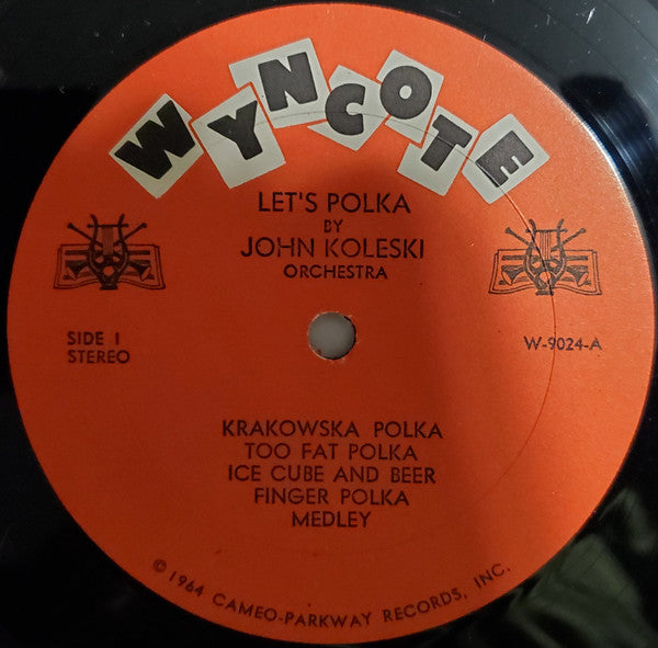 John Koleski and his Orchestra : Let's Polka (LP)