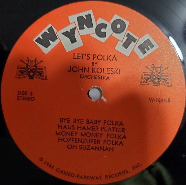 John Koleski and his Orchestra : Let's Polka (LP)