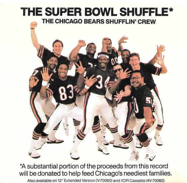 The Chicago Bears Shufflin' Crew : The Super Bowl Shuffle (7", Single)