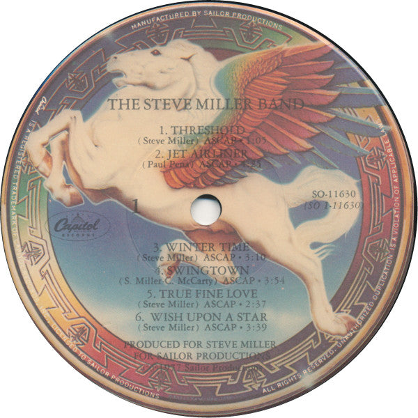 The Steve Miller Band* : Book Of Dreams (LP, Album, Jac)