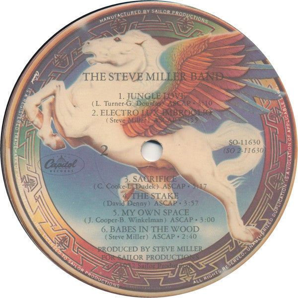 The Steve Miller Band* : Book Of Dreams (LP, Album, Jac)