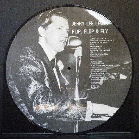 Jerry Lee Lewis : Flip, Flop & Fly (LP, Comp, Pic)