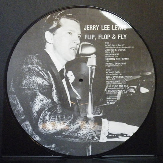 Jerry Lee Lewis : Flip, Flop & Fly (LP, Comp, Pic)