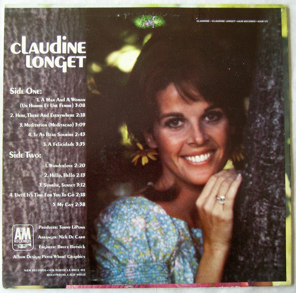 Claudine Longet : Claudine (LP, Album)