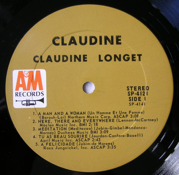 Claudine Longet : Claudine (LP, Album)