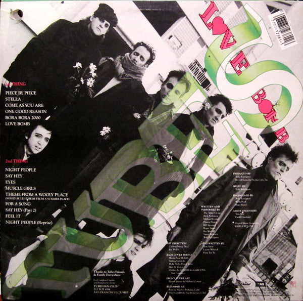 Tubes* : Love Bomb (LP, Album, Jac)
