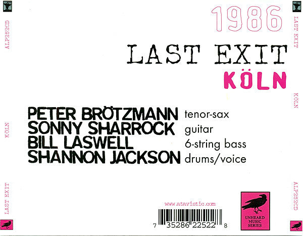 Last Exit : Köln (CD, Album, RE)