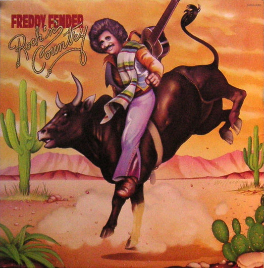 Freddy Fender (2) : Rock 'N' Country (LP, Album, Ter)