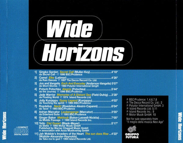 Various : Wide Horizons (CD, Comp)