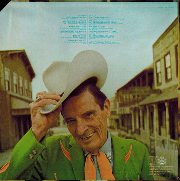Ernest Tubb : Say Something Nice To Sarah (LP, Album, RE)
