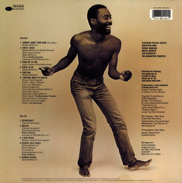 Bobby McFerrin : Spontaneous Inventions (LP, Album)