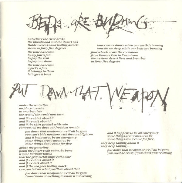 Midnight Oil : Diesel And Dust (CD, Album)