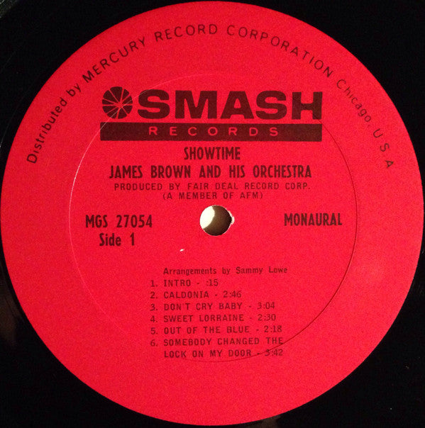 James Brown : Showtime (LP, Album, Mono, Ter)
