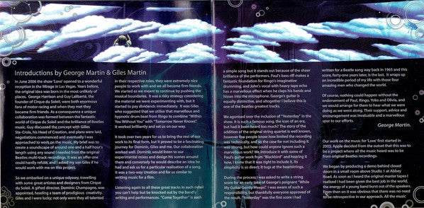 The Beatles : Love (CD, Album, P/Mixed, Cin)